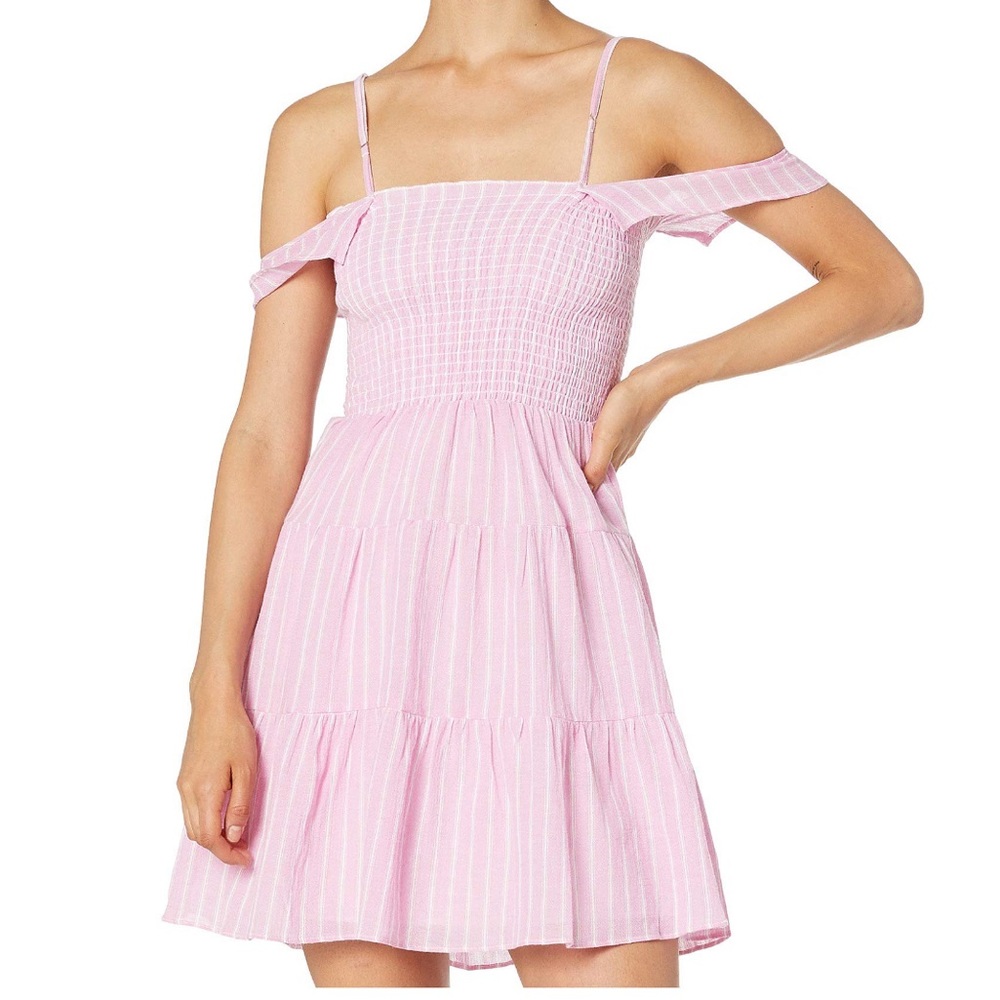**SOLD**Romeo & Juliet Woven Stripe Dress.